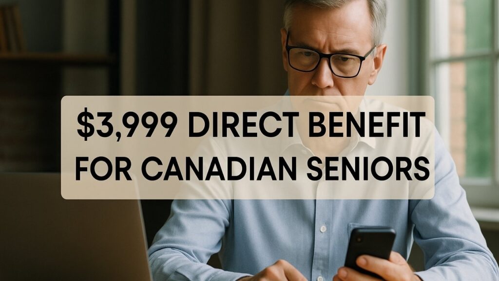 3999 Direct Benefit for Canadian Seniors