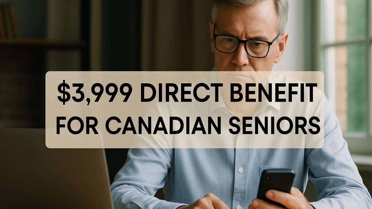 3999 Direct Benefit for Canadian Seniors