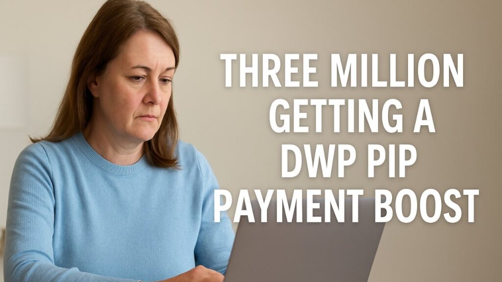DWP PIP Payment Boost