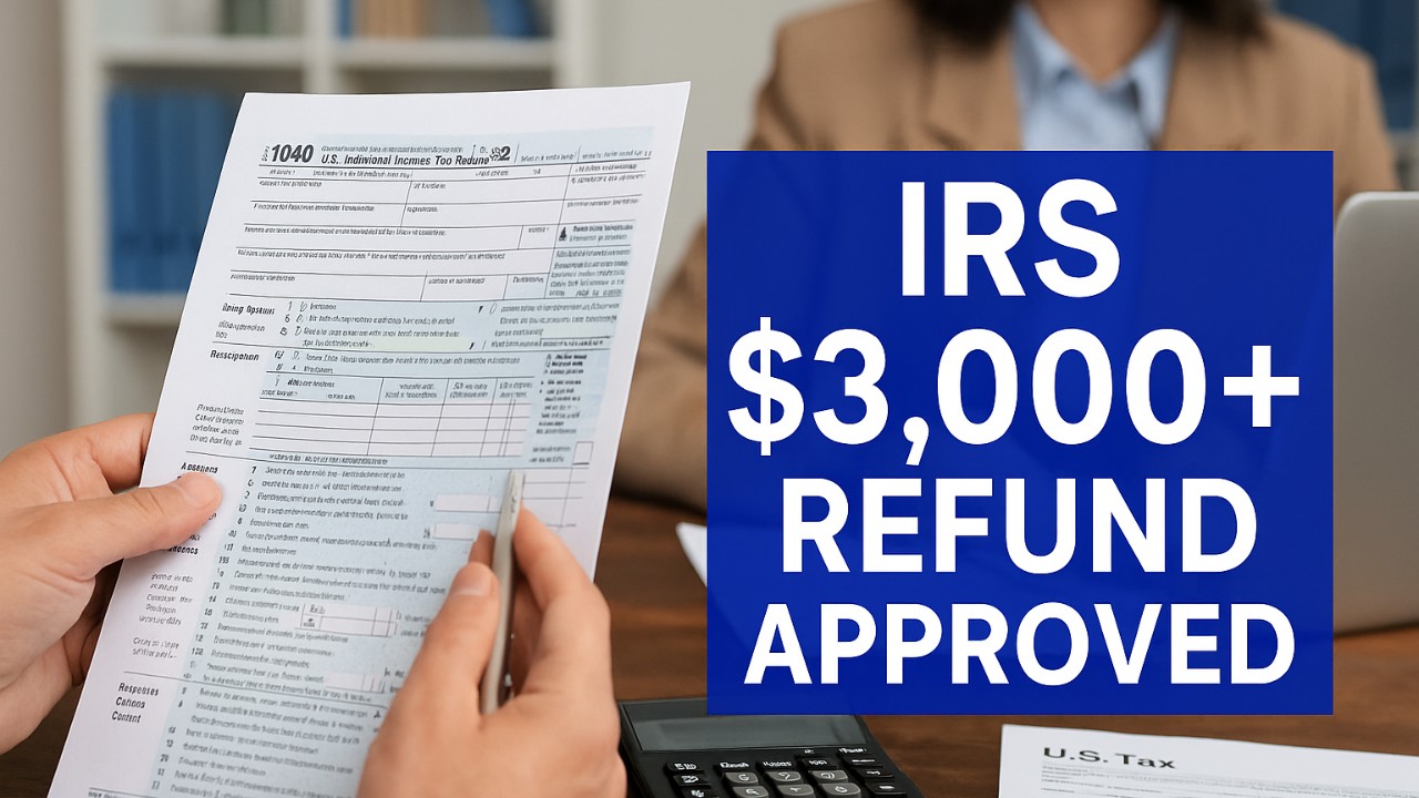 IRS 3000 Refund Approved
