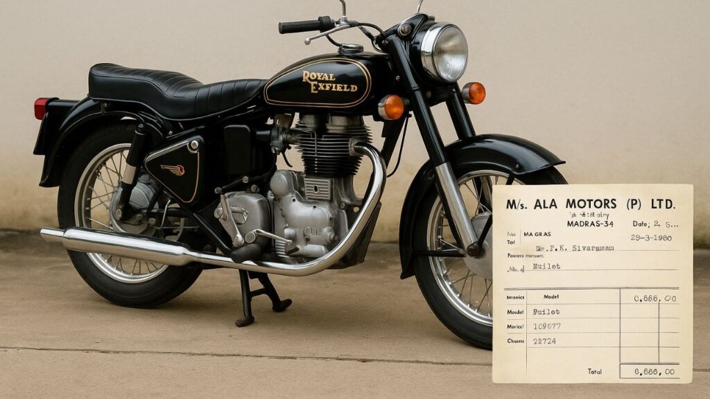 RE Bullet Price in 1980