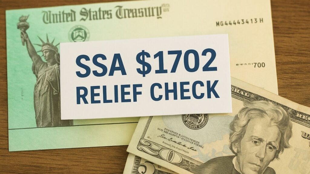 SSA 1702 Relief Check
