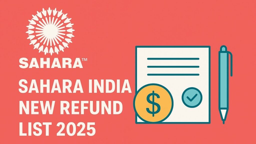 Sahara india refund list