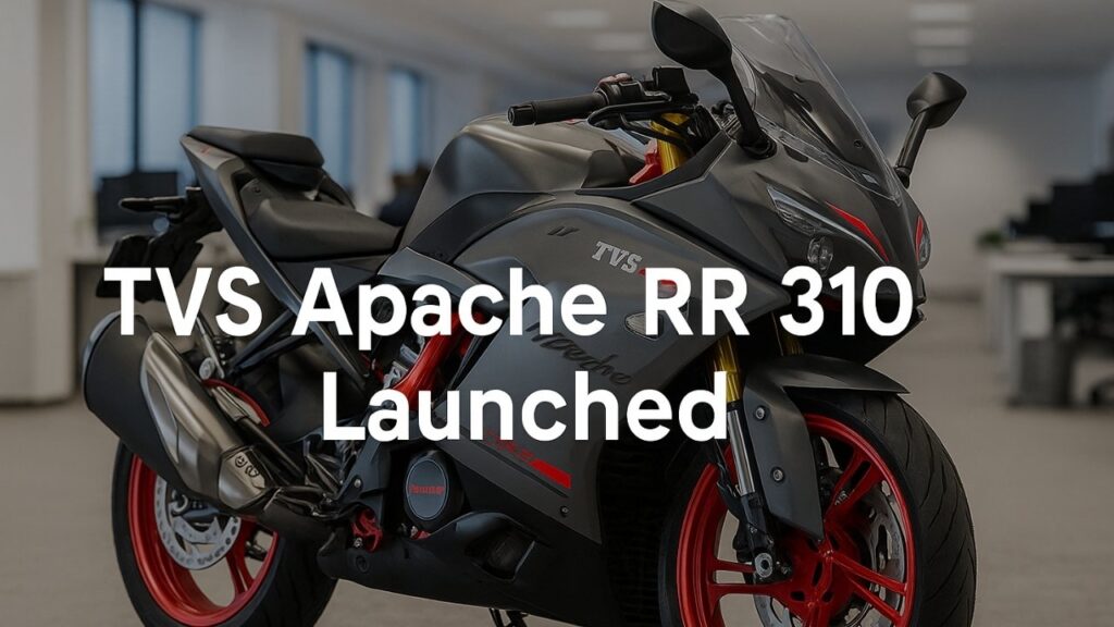 TVS Apache RR 310 Launched