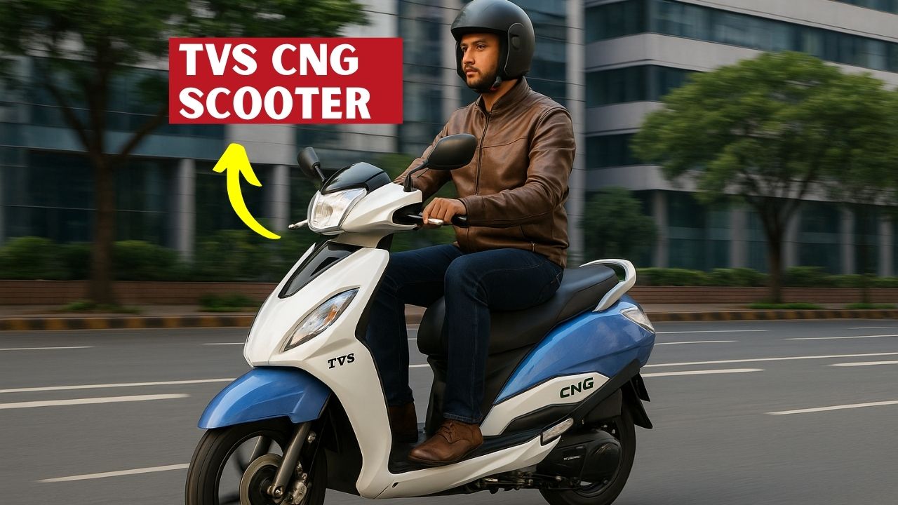 TVS CNG Scooter