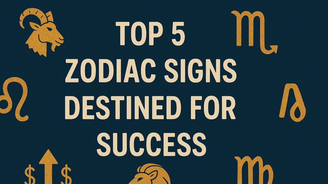 Top 5 Zodiac Signs Destined for Success