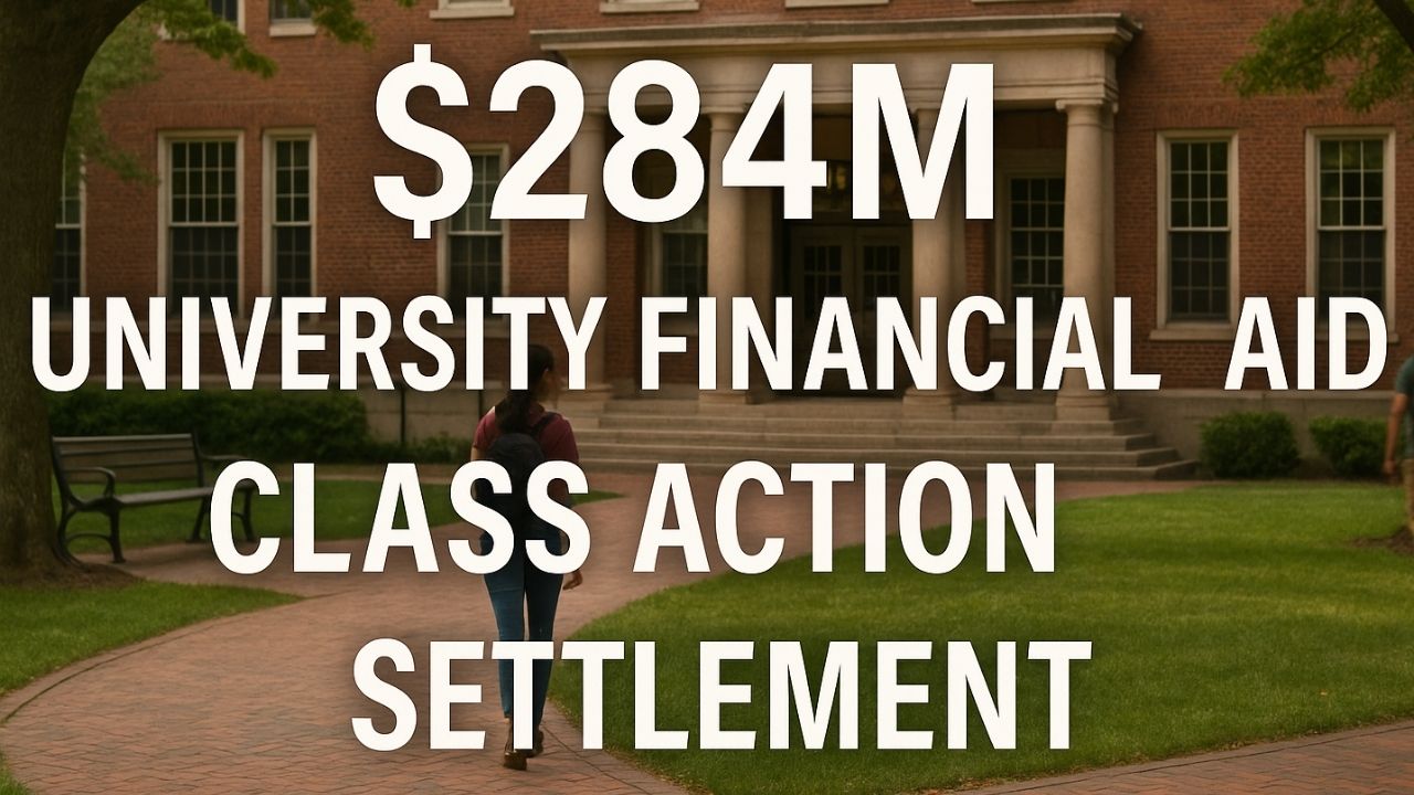 University Class Action Settlement